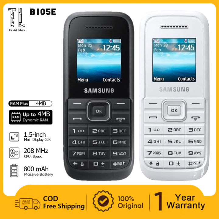 Legit Samsung b105e Original keypad Phone Backup phone Basic Phone ...