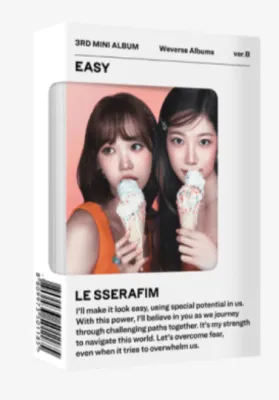 ✅พร้อมส่ง [LE SSERAFIM] 3rd Mini Album EASY