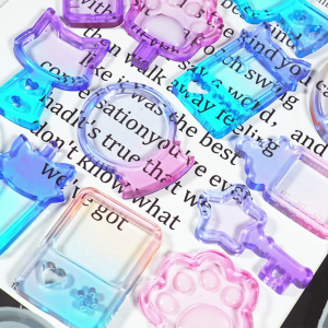 Handmade Quicksand Epoxy Resin Mold Keychain Pendant Silicone Mould Quicksand Casting Resin Mold DIY Crafts Mold