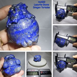 Feng Shui Lucky Lazurite Dragon Turtle Ornaments /Lazurite Stone Dragon Turtle/风水招财青金石龙龟摆件/青金石龙龟摆件/客厅青金石龙龟摆件