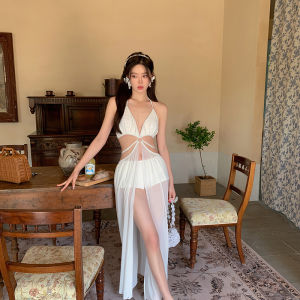 40-58KG ชุดไปทะเล ชุดว่ายน้ําผู้หญิง ชุดเที่ยวทะเล 986828