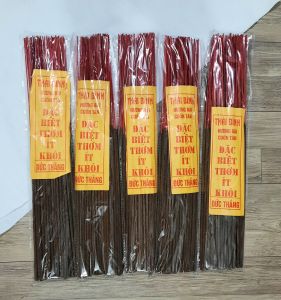 [ NHANG TRẦM - ĐỨC THẮNG - THÁI BÌNH ] 10 TÉP = 500 CÂY CAO 35CM THƠM NHIỀU  CUỐN TÀN