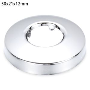 LUZMAR Shower Kitchen Chrome Flange Cover Wall Flange Faucet Accessories Pipe Wall Covers Faucet Decorative Cover Faucet Decor