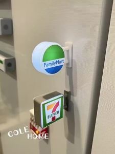 7-Eleven (711) refrigerator magnet convenience store night light family-style light-up magnetic creative light sign display board model with light toy