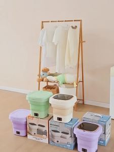 LZD  New Folding Washing hine 9L Large Capacity Household Portable Underwear Dehydrator Mini Small Washing hine