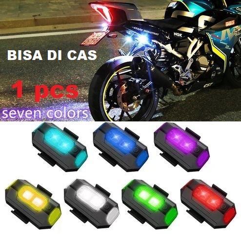 Aturan Pemasangan Lampu LED Variasi di Spion Motor: Batas Legal dan Risiko Tilang