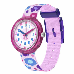 Flik Flak Time to Roar (FPNP166) Pink RECYCLED PET Kids Watch