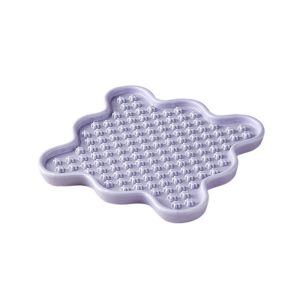 R1A9M Anti Choking Pet Slow Fooder Multi-use Ceramic Cat Slow Food Tray Food Dispenser Anti Black Chin Pet Canning Lick Tray For Kitten Puppy