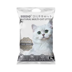 Seedo Natural Cat Litter for Multi Cats (Original) 5L