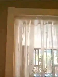 Lace Valance Curtain Floral Half-Curtain American Style Decor Kitchen Cafe Home Decor Polyester