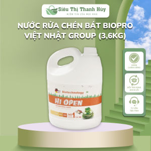 Nước rửa chén bát BIOPRO Việt Nhật Group hương chanh tươi mát (Can 36kg)