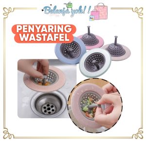 BY608 Saringan Saluran Wastafel / Kitchen Sink Colander Silicone Drain Hair Catcher