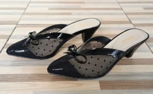 Kimee - Sherly Sandal Heels Wanita Brokat 5 Cm