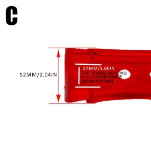 2PCS Spring Buffer Mobil Dumper Peredam Mobil Bemper Bumper Shock Absorber Auto Universal Untuk Kendaraan Peredam Guncangan Mobil Power Cusion Buffer COD Ready Stock