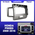 WeBetter 10.1inch 2 Din Car Radio Stereo Dashboard Modification Fascia Frame/Casing/Panel For Honda Freed 2008-2016. 