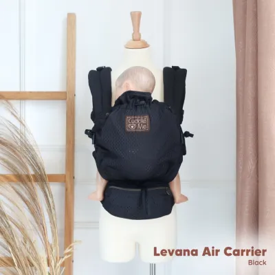Gendongan Bayi NewBorn CuddleMe Levana Carrier sd BB 17kg Support Gendong kanguru SSC M Shape 4 Posisi