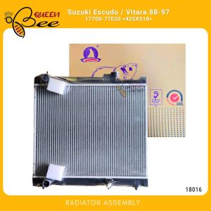 QUEENBEE 18016 Suzuki Escudo Vitara H20A J20A 2.0G 1994-1997 Radiator Assembly M/T PA26 (Polar)