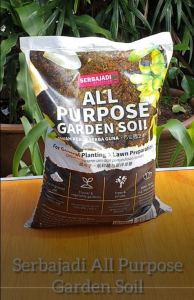 Serbajadi【3bag RM12 each 6-7kg 7L】All Purpose Garden Soil / Vegetable Soil / Planting Soil / Tanah Tanaman (For IN-GROUND use only)