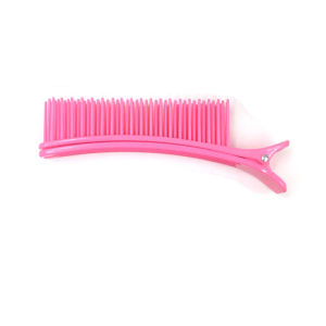 Happy กิ๊ฟหนีบผมย้อมสีผม พร้อมหวี DIY สําหรับร้านทําผม อุปกรณ์จัดแต่งทรงผม hair clip