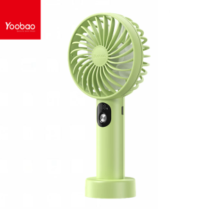 Original YOOBAO F3S Portable Strong Wind Type-C Rechargeable Lightweight Multi Function Cooling 3000mAh Capacity Fan