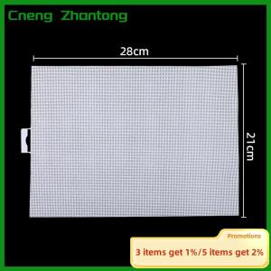 Cneng Plastic Sheets 14Count Plastic Mesh Fabric Plastic Cross Stitch Canvas Eye Mesh For Embroidery DIY Handicraft Knit