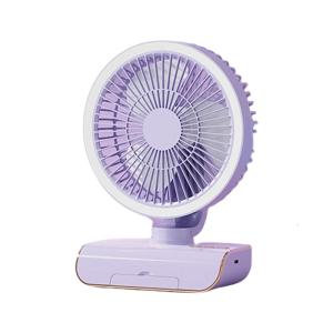 Cooling Fan Desktop Fan Convenient Small Desk Fan Table Fan ABS Texture with 5 Speed Setting Suitable for Camping