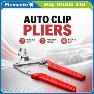 Heavy-Duty Automotive Disassembly Pliers Durable Anti-Slip Grip Bottom Buckle Trim Removal Tool Multi Functional Universal Panel Clip Removal Pliers Car Door Panel