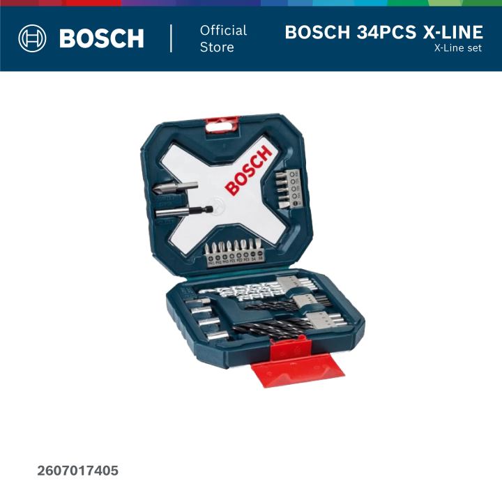 BOSCH 34pcs X-Line Classic Drill & Screwdriver Bit Set
