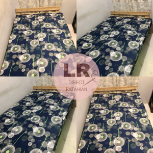 Foam Cover 3 Sides Zipper (Balot) | 3456 inches thick only - Semicotton (RANDOM DESIGN/COLOR) (HINDI KUMUKUPAS)