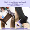 MAIMEITE Wireless Cordless Hair Straightener Comb Portable Hair Straightener 2-in-1 Negative Ion Anti-scalding Comb Hair Care. 