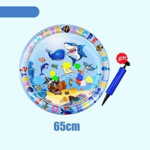 YOUYITIAOYU Pet Inflatable Water Mat Summer Cooling Interactive Sensory Play Mat for Dogs Cats Tikar Air Haiwan
