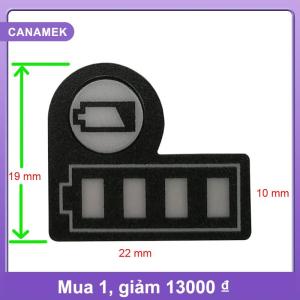 【CANAMEK】 10 cái cho makitas bl1830 Li-ion pin LED Key nhãn dán nhãn phụ kiện công cụ Li-ion pin LED Key Nhãn dán nhãn công cụ