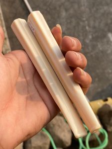 pipa gg asli lokal panjang 14cm model blimbing bahan merah mulus