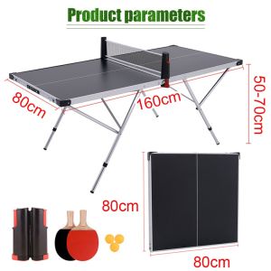 Mini Meja Pingpong Tenis Meja Lipat Mainan Anak