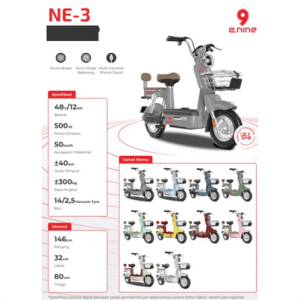 Sepeda listrik E.NINE NE-3