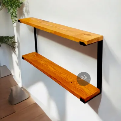 Rak Kayu Ambalan Kayu Minimalis Serbaguna Papan Dinding tv / Dapur / Buku / Hiasan Foto / Perkakas ruang tamu kamar mandi dekorasi rumah makeup sabun jati belanda