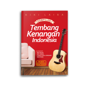 Buku Musik dan Lagu Kompilasi Tembang Kenangan Indonesia Partitur Not Balok dan Angka Bisa Dimainkan Dengan Piano Keyboard Maupun Gitar