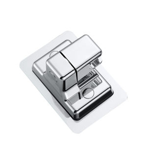 YESPERY Shower Holder Self-adhesive Holder 120° Adjustable Showerhead Holder Shower Rail Head Holder Bathroom Wall Mount Bracket