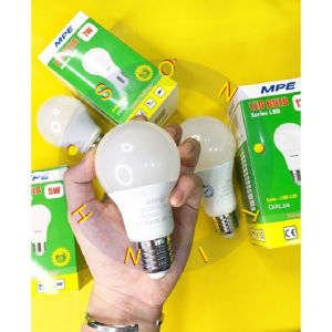 Bóng đèn LED Bulbbúp MPE - Ánh sáng trắng/vàng - 7W 9W 15W 20W 30W 40W E27 LBD cao cấp MPE ( tiêu chuẩn châu âu)