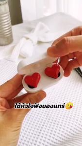 Cute Heart Shape Bluetooth Earphones TWS Wireless Earbuds IPX6 Waterproof Noise Cancelling For Calls Pigfly