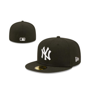 Mũ lưỡi trai thêu logo bóng chày NY mũ chống nắng nam nữ mũ snapback W close full fit0629 SYBJ