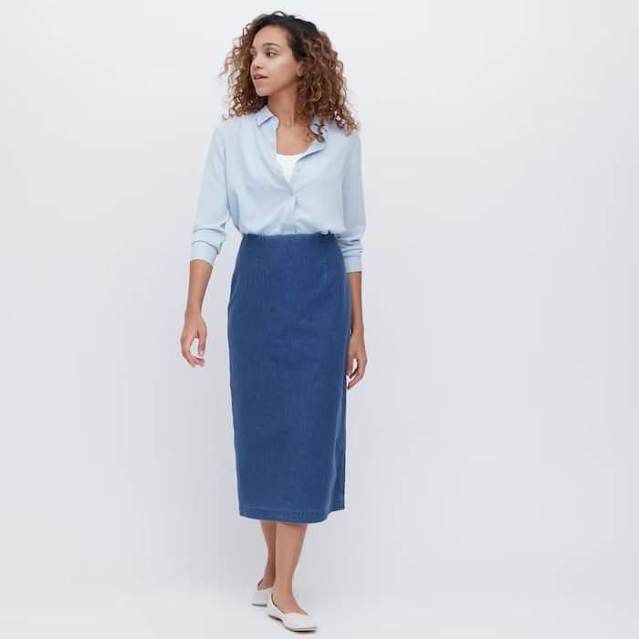 Chân váy Bridget Denim Skirt – OLV Boutique