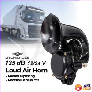 COD OTOHEROES Klakson Angin Keong Trompet Mobil Truk Loud Air Horn 135dB - DL35 / Klakson 135 dB