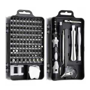 OBENG HANDPHONE HP SET KOMPLIT 115 IN 1 OBENG SET SERVIS HP OBENG SET REPARASI HP LAPTOP KOMPUTER LENGKAP