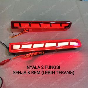 Reflektor LED Lampu Bumper Belakang Mobil Daihatsu New Luxio 2016 2017 2018 2019 2020 2021 2022 2023