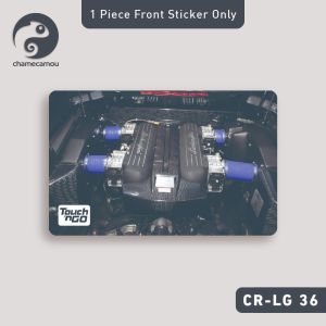 Sports Car Lambor - Sticker For Touch Go Card (Waterproof High Quality) TnG NFC eWallet Access Card Sticker Skin CR-LG