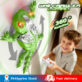 💥Dream Best🔥 Electric Remote Control Climbing Wall Lizard Chameleon Simulation Crawling Rechargeable Gecko Animal Remote Control Car Boy Toy. 
