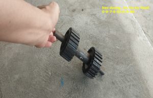 Bán lẻ bộ lô lắp máy ép cám viên s160 chạy dây coroa