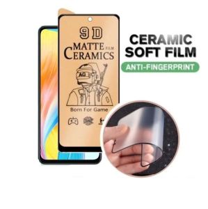 ANTI GORES CERAMIC MATTE ZTE NUBIA MUSIC / NUBIA NEO 5G / NUBIA NEO 2 / NUBIA V60 DESIGN / NUBIA FOCUS PRO / BLADE V60 DESIGN / BLADE A35 / BLADE A55 / BLADE A36 / BLADE A56 / BLADE A76 / NUBIA FOCUS 2 ULTRA - ANTI MINYAK ANTI PECAH FULL SCREEN PROTECTOR