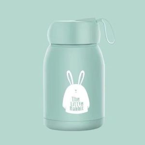 Botol Minum Kaca Rabbit Kelinci Dengan Box 330 ML / Botol Minum Kaca Tahan Panas